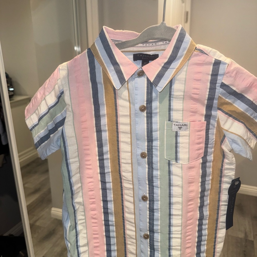 Kids Striped Shirt - Multicolor